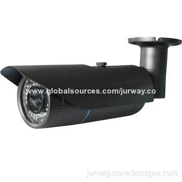 1.0 Megapixel Waterproof IP Camera, Supports 2-way Audio, PoE, 42-piece LEDs for 40m IR Distance